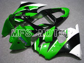 Kawasaki NINJA ZX6R 2000-2002 Injection ABS Fairing - Factory Style - Black Green - MFS5596